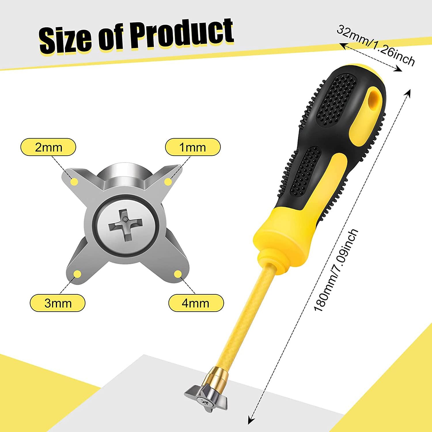 Zhengmy, Grout Removal Tool 4 in 1 Grout Cleaning Tool Grout Remover Tool Scraper Cemented Carbide Alloy Head Tile Removal Tool Caulking Cleaner for Cleaning Floor Ceramic Tile Gaps