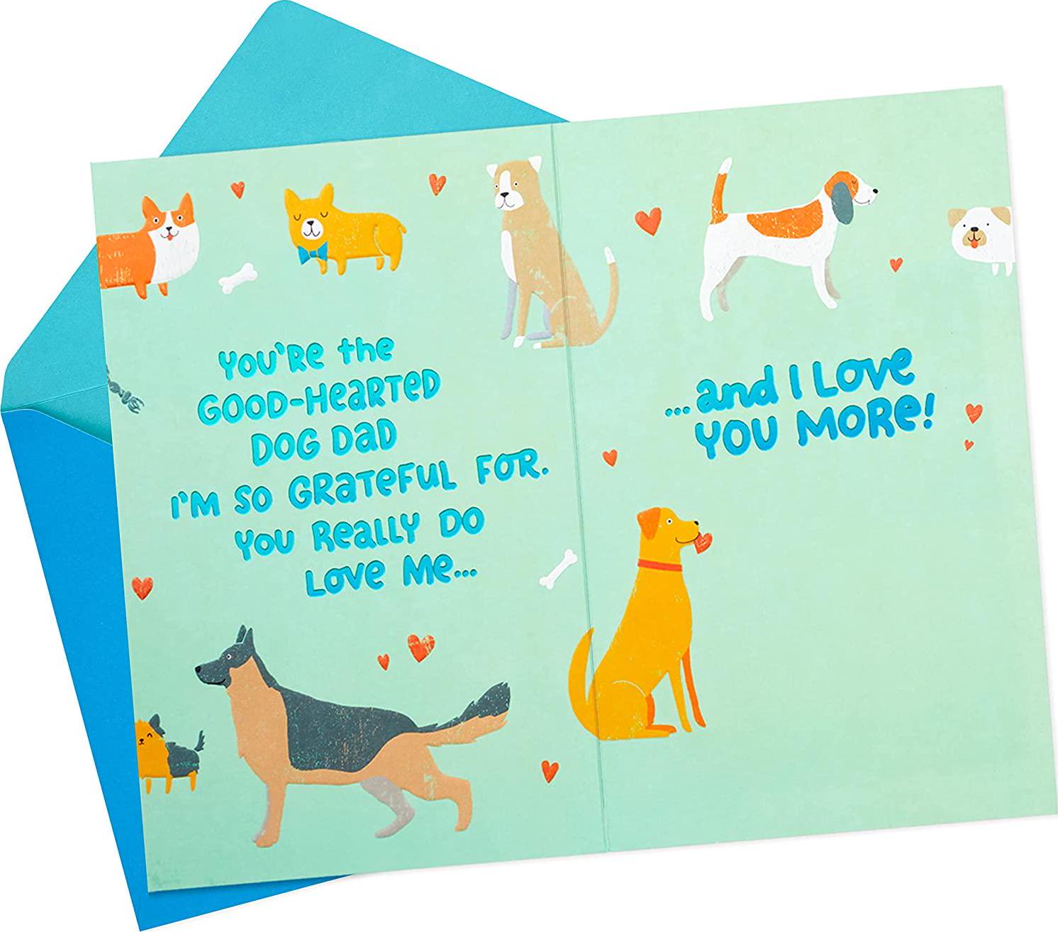 Hallmark, Hallmark Best Dog Dad Funny Birthday Greeting Card from Dog