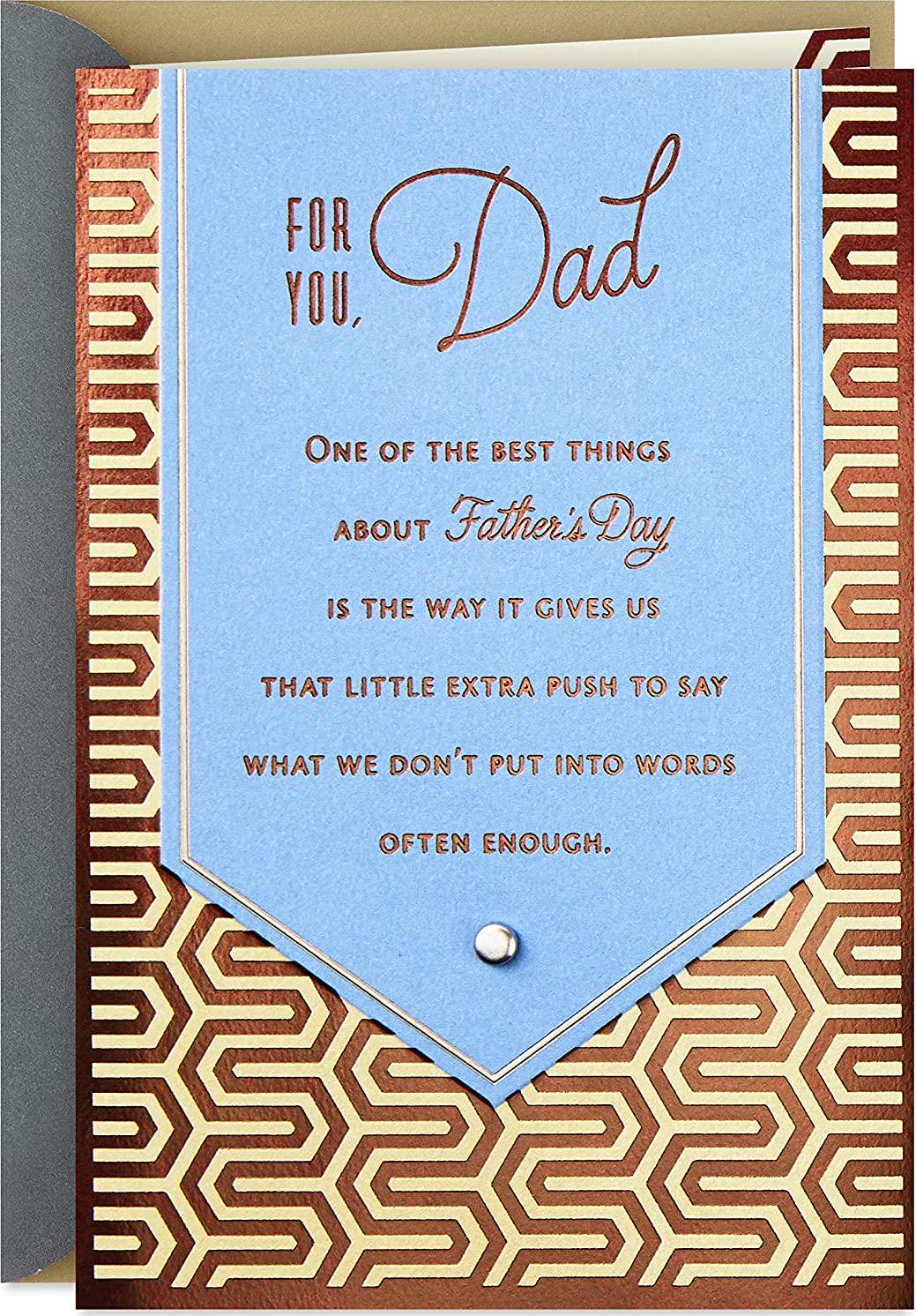 Hallmark, Hallmark for You, Dad Father's Day Greeting Card