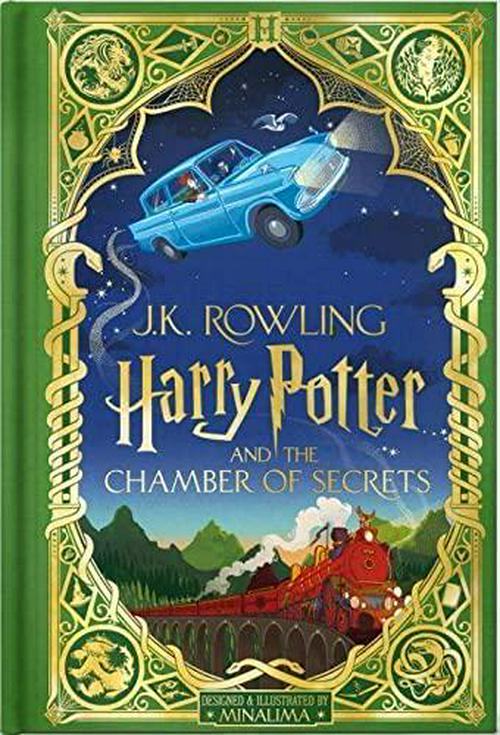 by J. K. Rowling (Author), Minalima (Illustrator), Harry Potter and the Chamber of Secrets (MinaLima Edition) (Illustrated edition) (2)